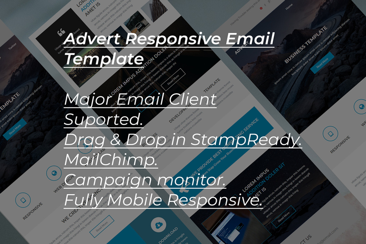 Advert - Newsletter Email Template, an Email Template by QuickArtisan (Photo 5 of 6)