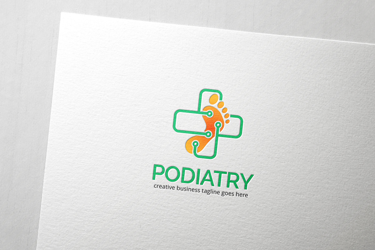 Podiatry Logo, a Branding & Logo Template by Slim Studio (Photo 1 of 3)