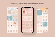 Aesthetic IOS 14 icons set, an Icon by Creatoom (Thumbnail 4 of 13)