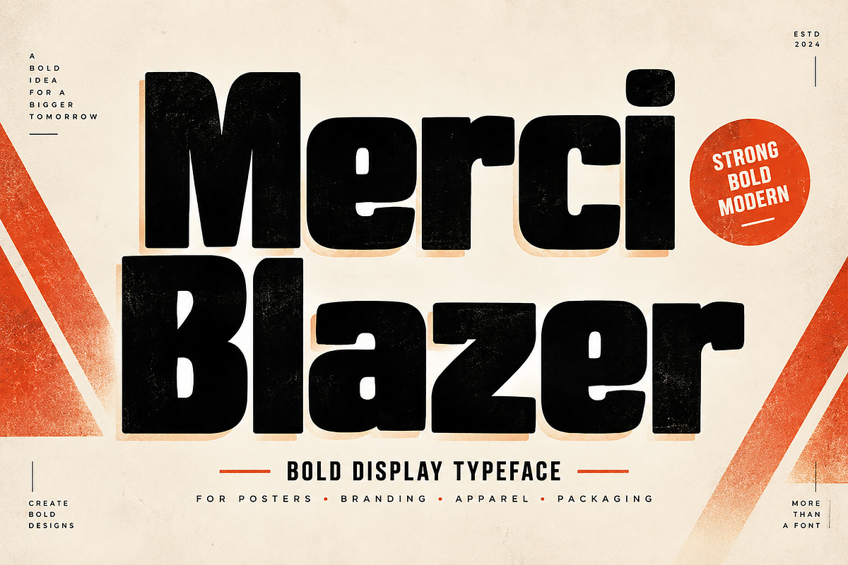 Merci Blazer, a Script Font by Wow Magic (Photo 1 of 5)