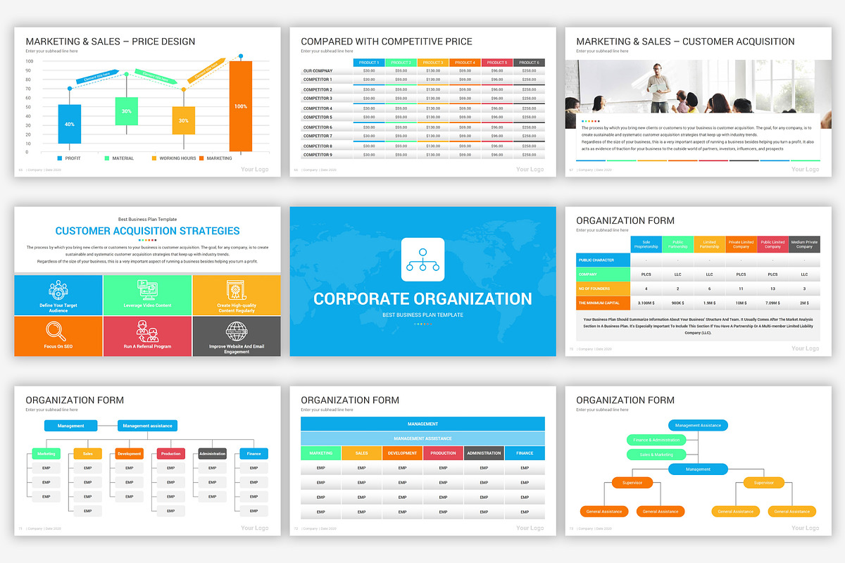 Comprehensive Google Slides Bundle, a Presentation Template by SlideOne (Photo 41 of 84)