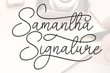 Samantha Signature | Script Font