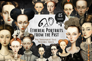 Ethereal Portraits From The Past