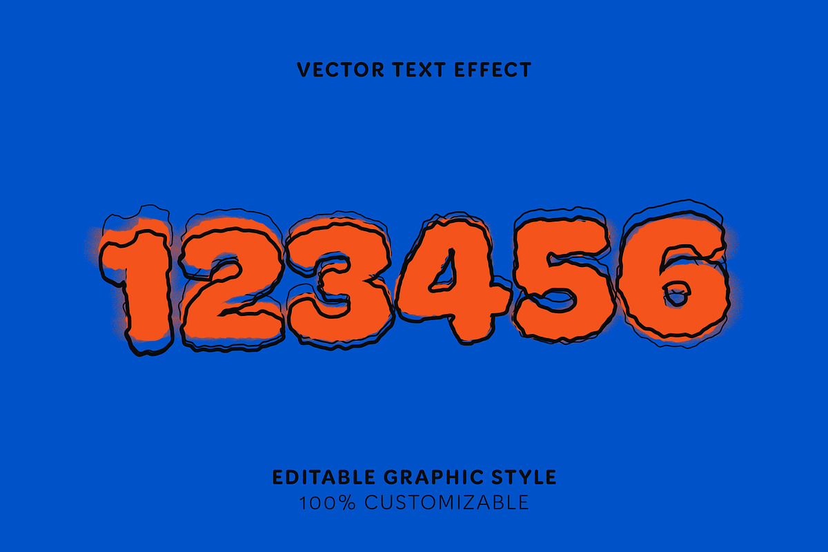 Hand Drawn Doodle Text Effect preview 2