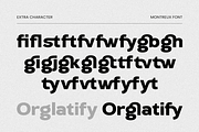 Montreux, a Sans Serif Font by Umitype (Thumbnail 9 of 10)