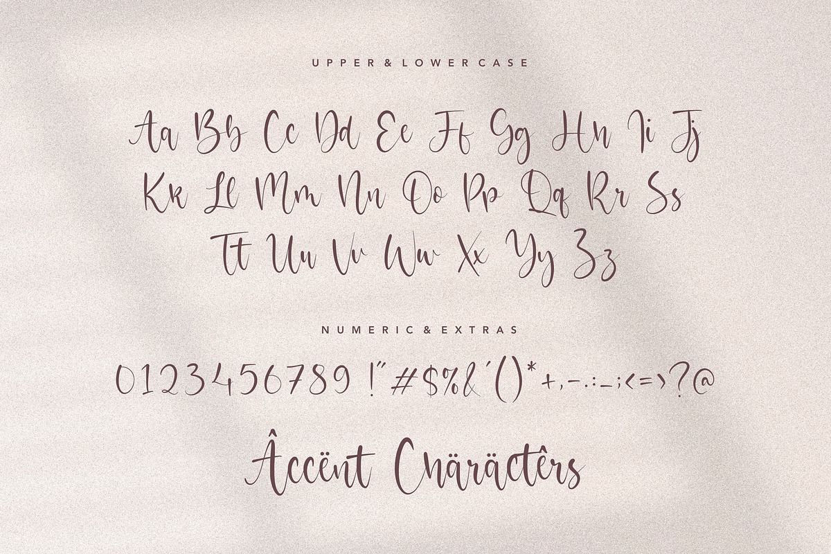 Oriental Dream - Calligraphy Font, a Script Font by Letterative Studio (Photo 6 of 7)
