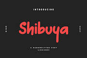 Shibuya, a Script Font by Zelda Graphic (Thumbnail 1 of 5)