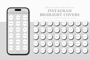 INSTAGRAM HIGHLIGHT COVERS, a Social Media Template by The Little Lily Studio (Thumbnail 2 of 5)