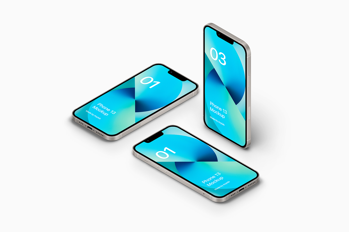 Phone 13 - 20 Mockups Scenes, an iPhone Mockup by Asylab (Photo 22 of 38)