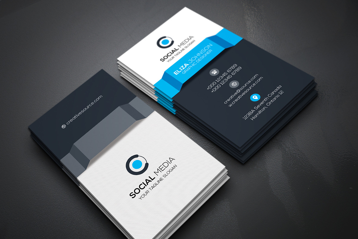 Business Card, a Business Card Template by Genereux Art (Photo 2 of 4)