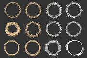 Hand drawn Floral Clipart Collection, a Background Graphic by IRSYART (Thumbnail 16 of 18)