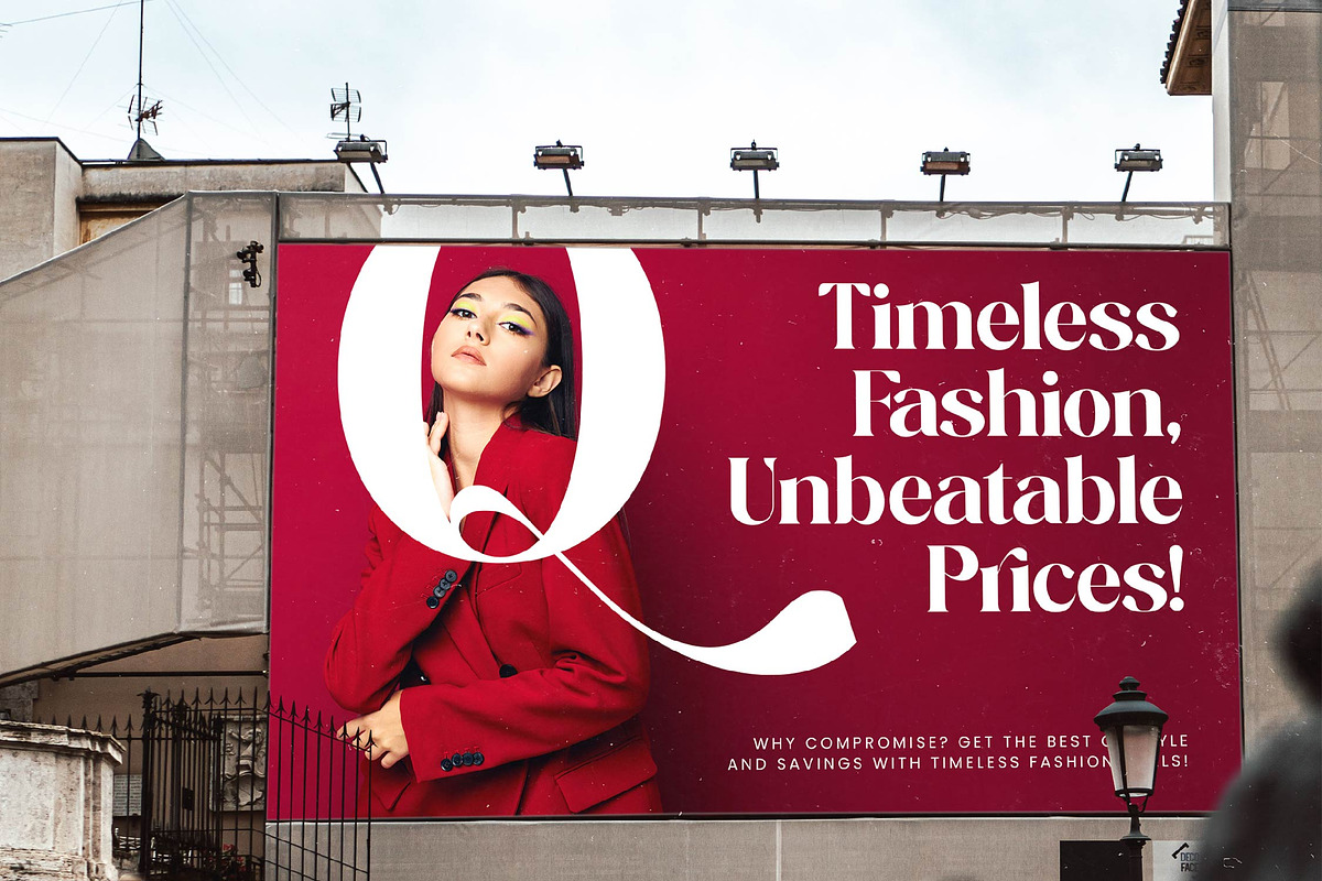 Regita Glamor Luxury Serif Font, a Serif Font by timelesstype.co (Photo 13 of 20)