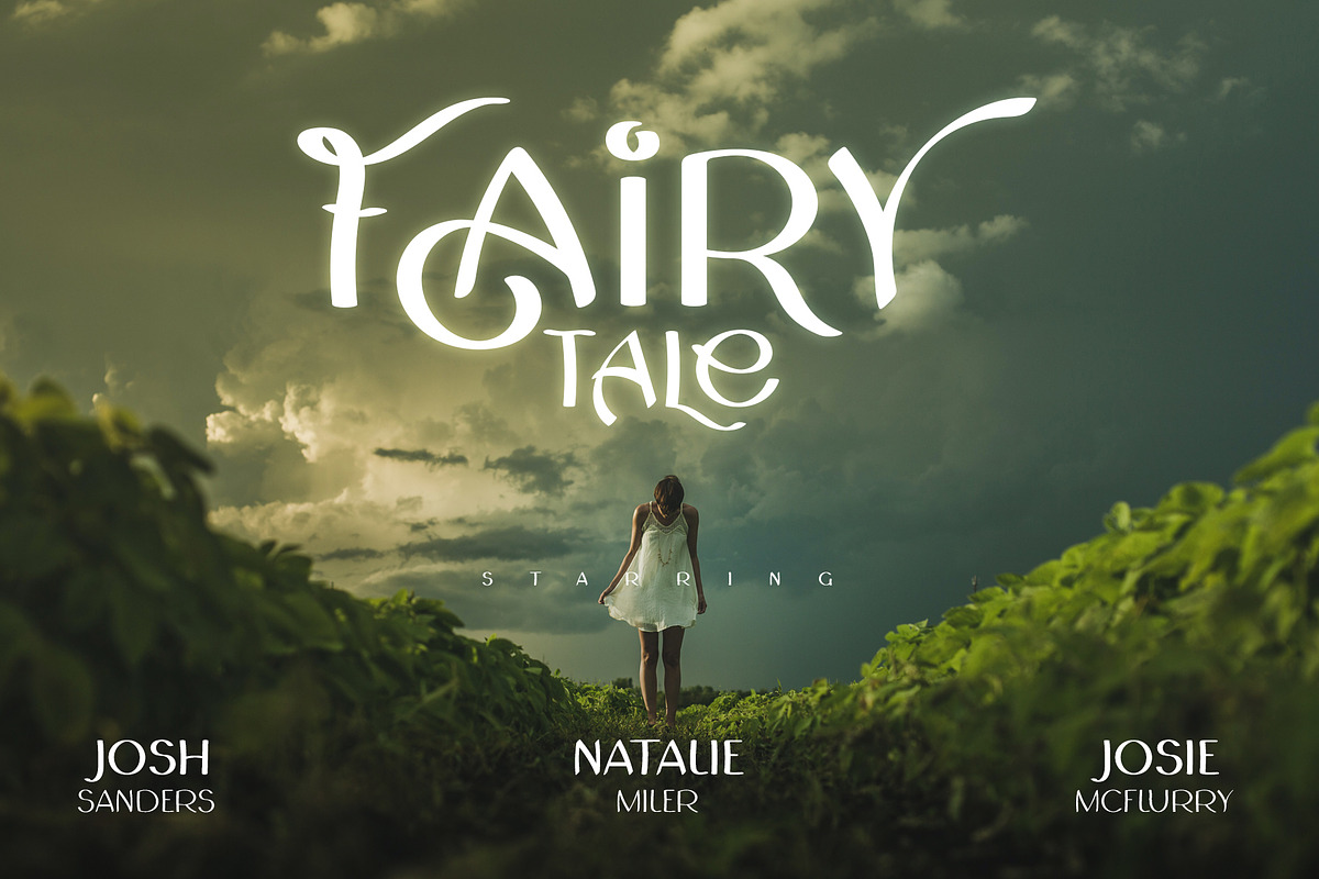 Fantasya Hand Drawn Font preview 4