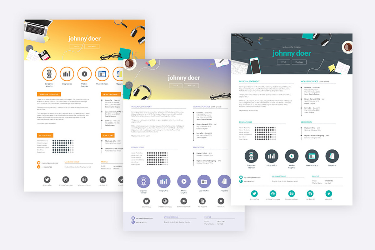 Enhancer Resumes, a Resume Template by kampkode (Photo 2 of 3)