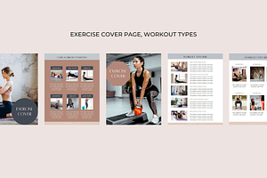 Fitness Program - Ebook Template