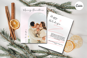 DIY Photo Collage Christmas Card-C4