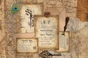 Lord of the rings invitation Bundle, an Invitation Template by Meher Sadiah (Thumbnail 1 of 4)