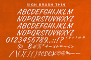 Sign Brush Thin | Display Type, a Script Font by StudioWorks (Thumbnail 2 of 8)