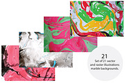 Marble backgrounds, a Texture Graphic by risovanya (Thumbnail 1 of 2)