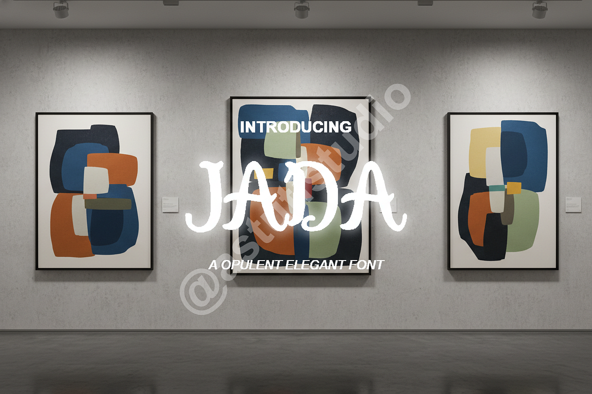 Jada | Elegant Serif Typeface for Lu, a Font by Astuti Studio (Photo 1 of 15)