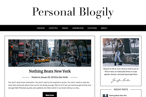 Personal Blogily Premium