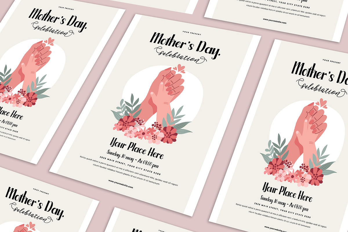 Mothers Day Flyer, a Flyer Template by Occy Design (Photo 2 of 3)