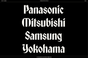 BN Tillman Gothic Display Typeface, a Serif Font by Bnick (Thumbnail 6 of 12)
