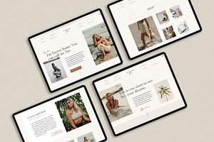 Showit Website Template Taylor