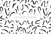 Line Brush Strokes, a Pattern Graphic by Nadezda (Thumbnail 1 of 3)