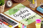 Watercolor Wedding Invitation, a Card Template by Aarley Kaiven (Thumbnail 2 of 4)