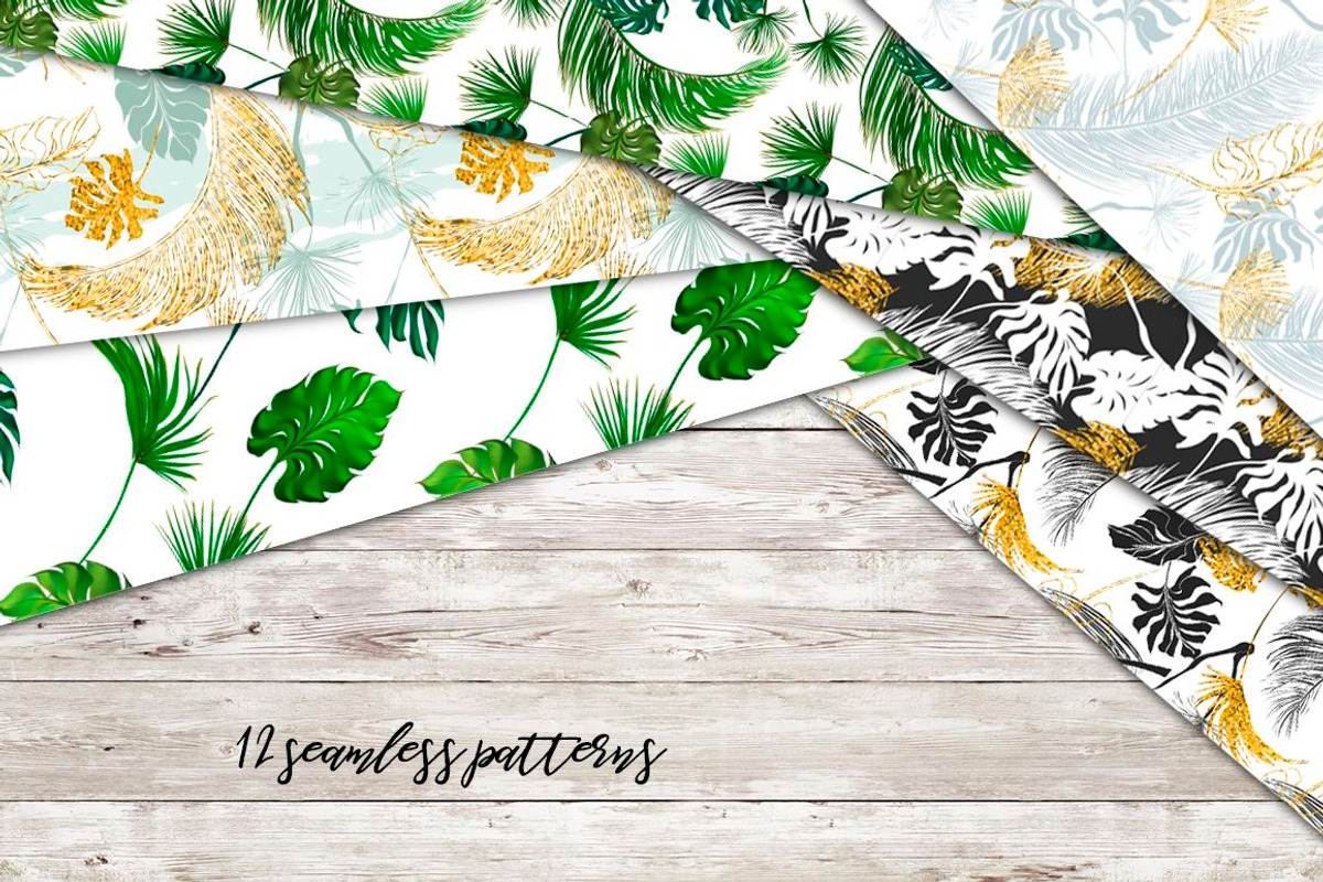 Tropical Life (vector + PSD,PNG), a Decorative Illustration by Gluiki (Photo 3 of 10)
