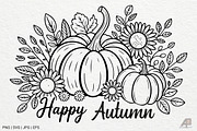 Pumpkin Fall Autumn SVG PNG Bundle, a Photo by Actual Pixel (Thumbnail 15 of 19)