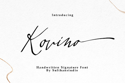 Kovino Signature
