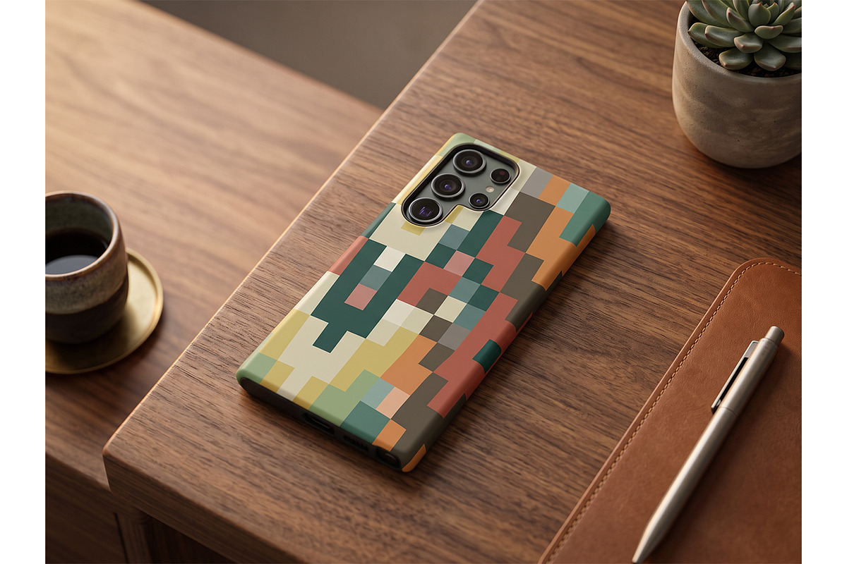 Pixel Mosaic Geometric Patterns, a Pattern Graphic by Cool Worker (Photo 3 of 7)
