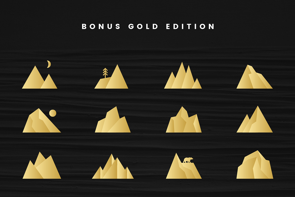 Simple Gradient Mountains, an Illustration by Build Interactive (Photo 4 of 5)