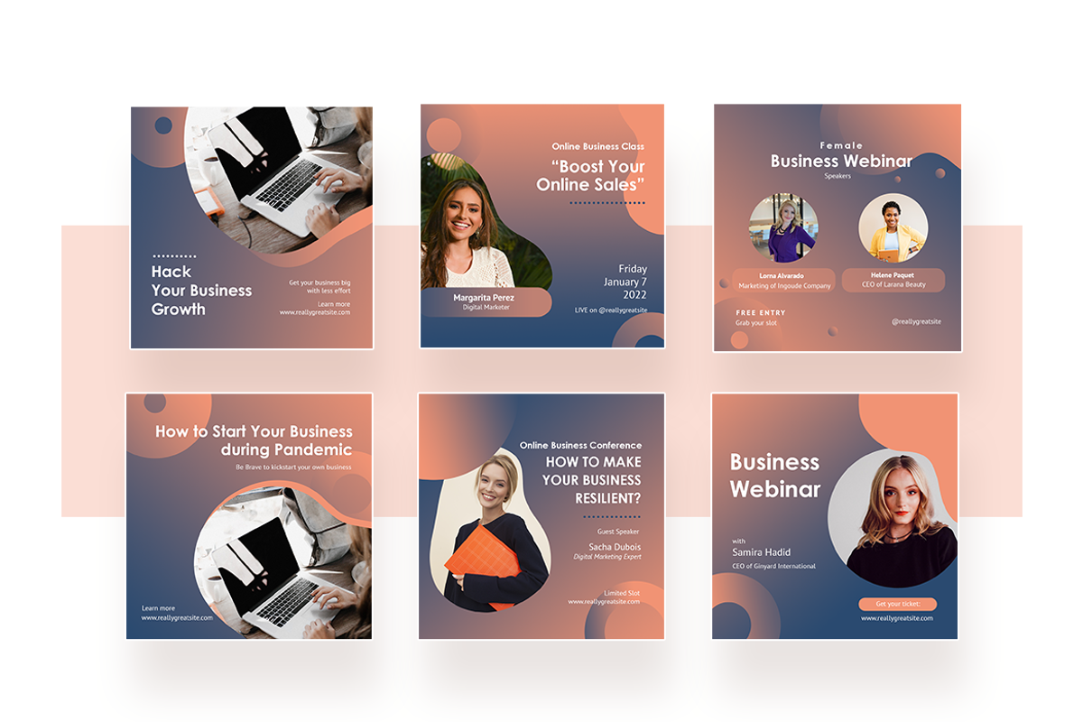 Business Webinar Instagram, a Social Media Template by peterdraw (Photo 2 of 5)