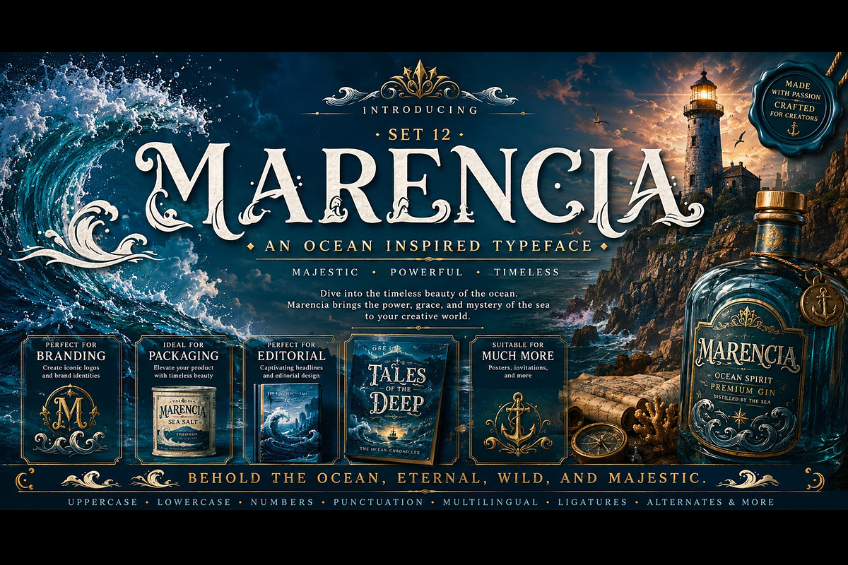 MARENCIA, a Script Font by Art StoreID (Photo 9 of 13)