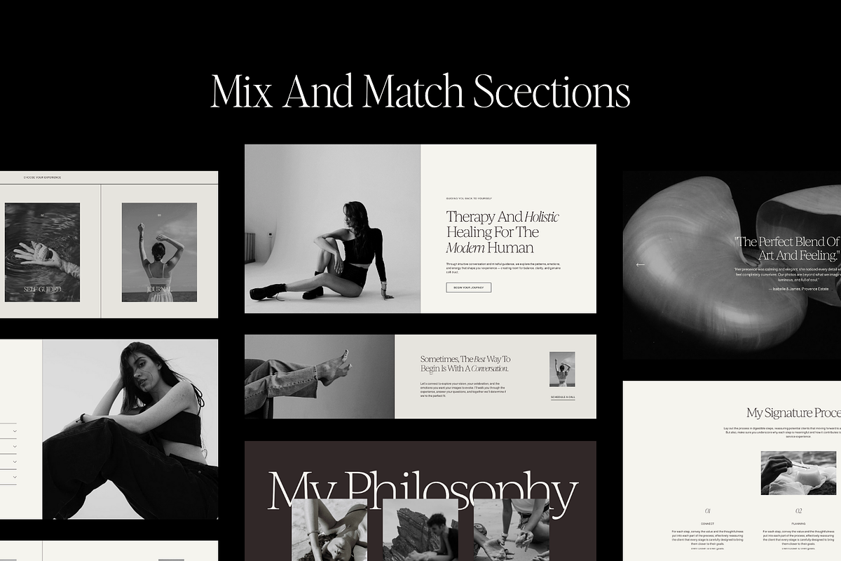Website Template Squarespace: Tate, a Squarespace Template by Candor Templates (Photo 11 of 14)