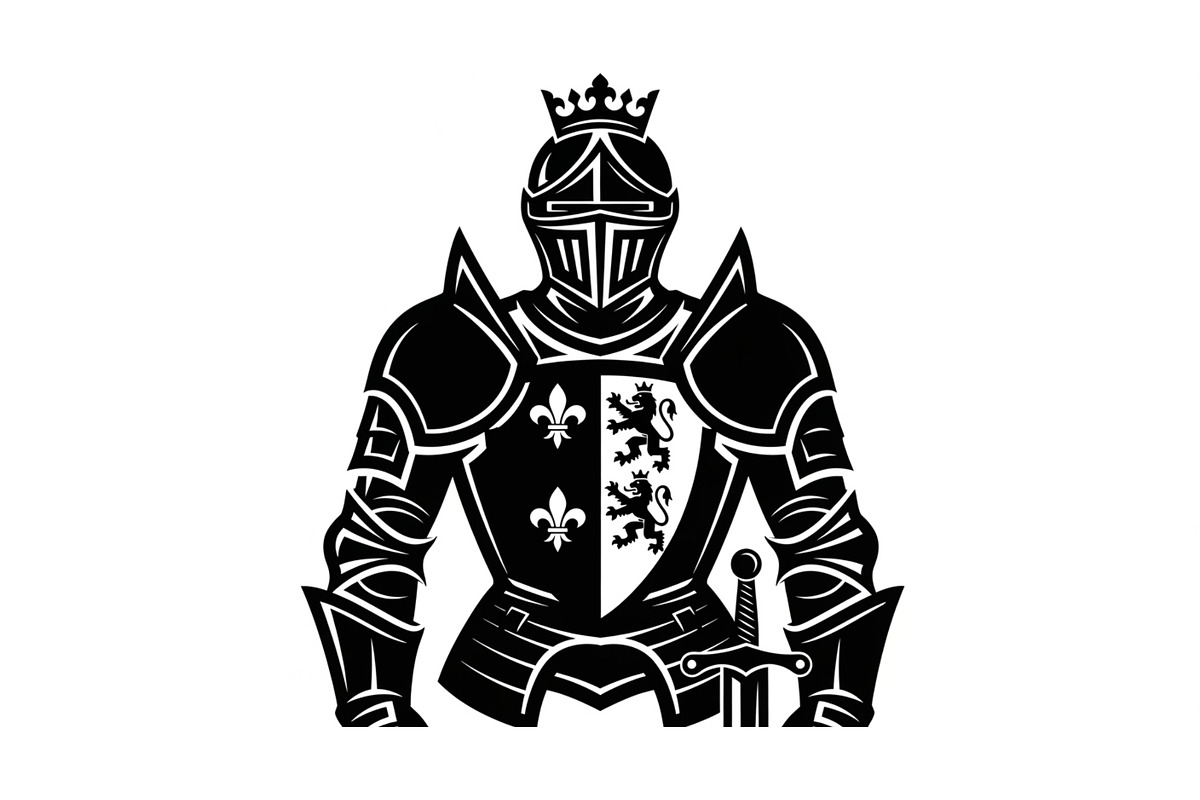 Medieval Knight Shield Vector Bundle, an Illustration by Designs_River (Photo 35 of 51)