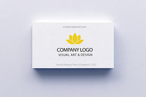 Elegant business card, MockUp