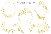 Gold Alphabet - Wedding Package, an Illustration by Anchors_and_Curves (Thumbnail 3 of 6)