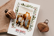 Christmas Card Template CD215, a Card Template by Salsal Design (Thumbnail 1 of 4)