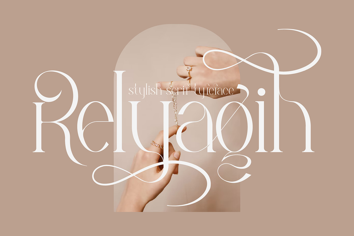 Relyagih Modern Serif Font, a Serif Font by Storytype Studio (Photo 1 of 15)