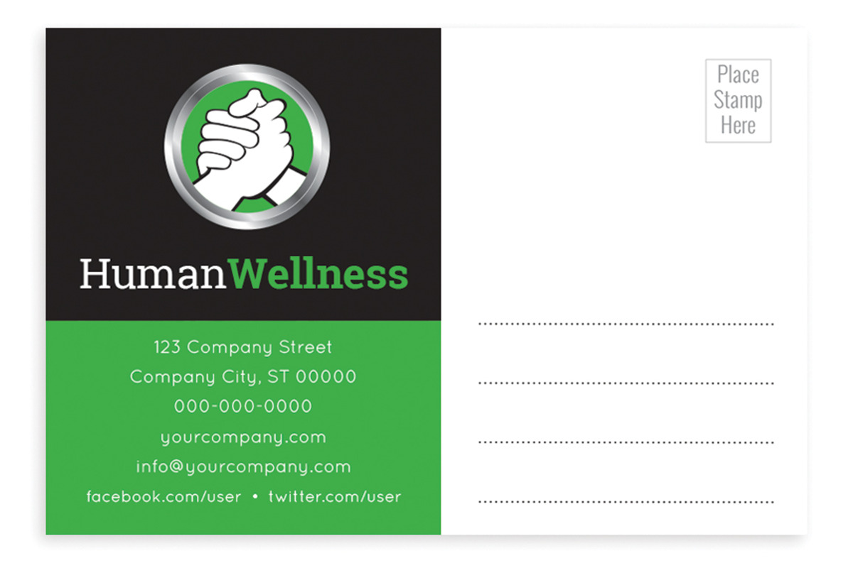 Healthcare Multipurpose Postcard, a Card Template by MitchLinhardt (Photo 3 of 3)