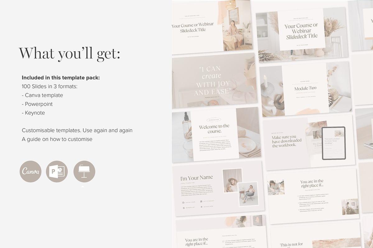 Webinar and Course Slides Template, a Presentation Template by Tabitha Emma (Photo 8 of 8)