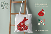 Christmas vector. Patterns, graphic, an Object Graphic by anna khramtsova (Thumbnail 3 of 20)