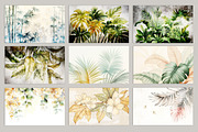 Plants and Flowers Art Wallpaper, a Wallpaper Graphic by fei long (Thumbnail 8 of 10)