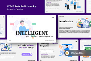 STEM & Technical E-Learning Presenta, a Presentation Template by twinstd