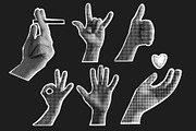 Halftone ellements for collage, an Object Graphic by Debar's Shop (Thumbnail 4 of 6)
