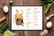 Watercolor Cooking Clipart, BBQ., a Food Illustration by NiKO (Thumbnail 4 of 9)